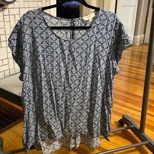 Cynthia Rowley 1X blouse